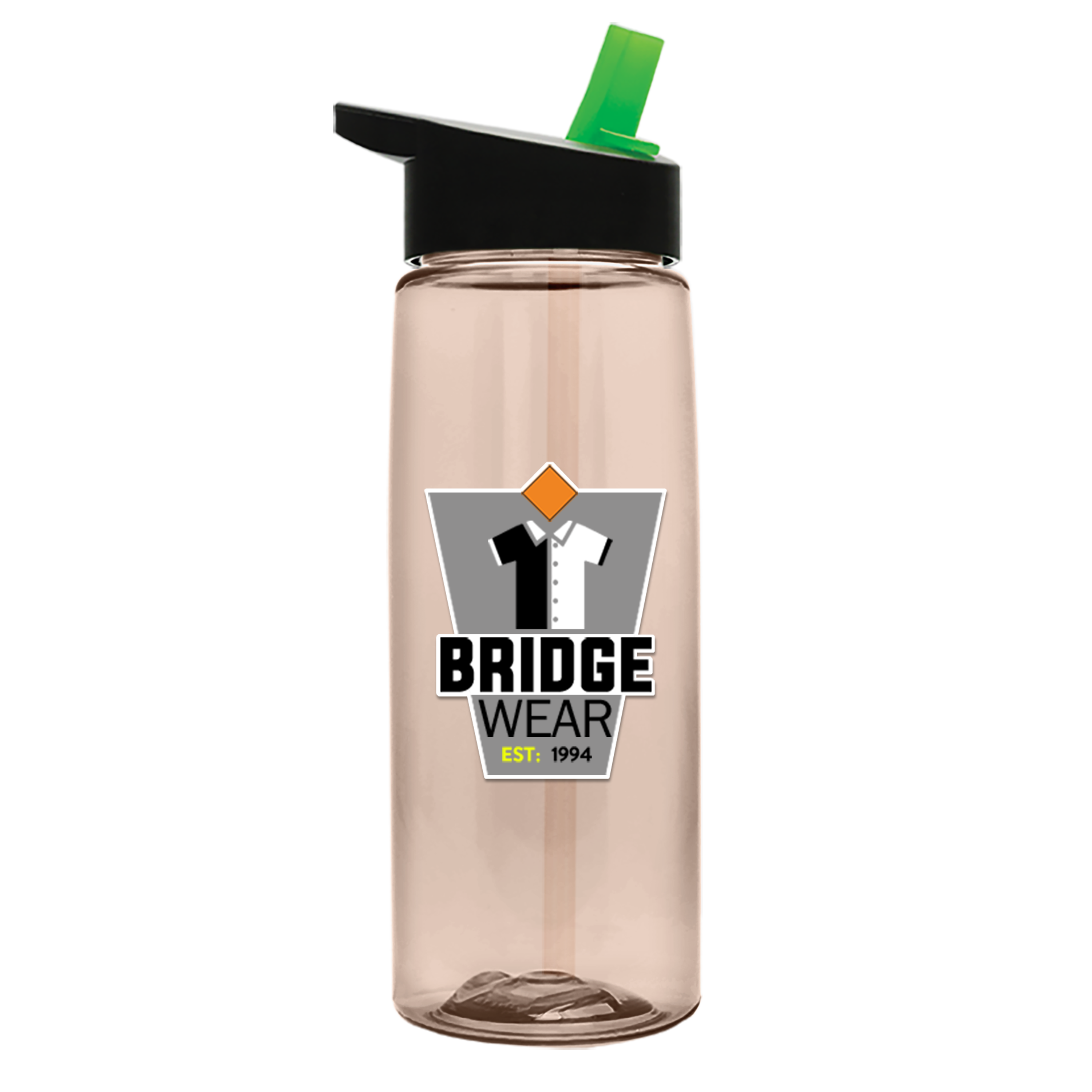 Garyline® Flair Tritan® Bottle with Flip-Straw Lid - 26 oz. 1718